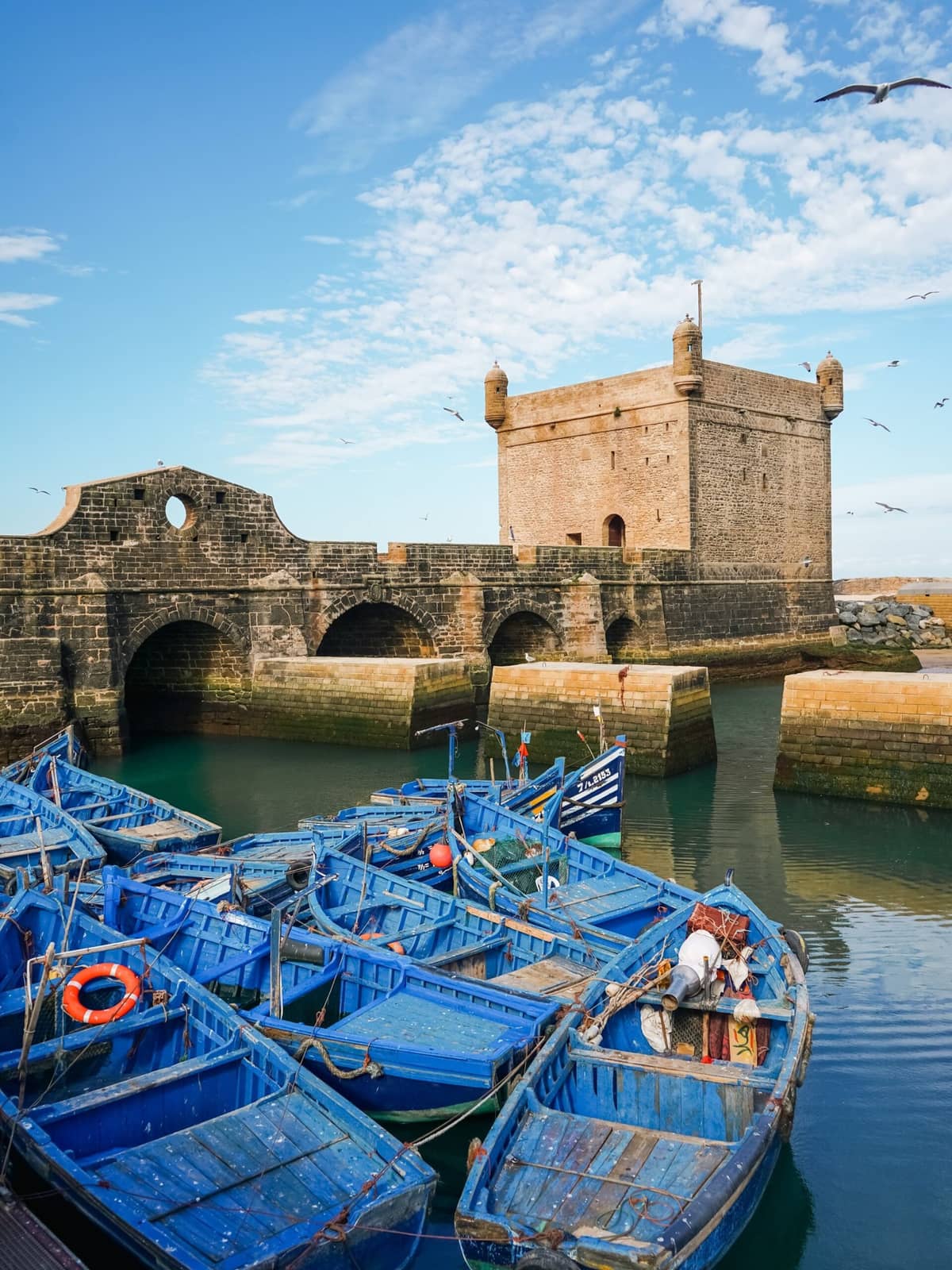 Historic Essaouira Medina and Atlantic coastline discovered during a 10 Day Morocco Tour from Agadir