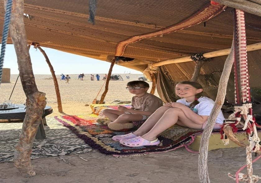 Authentic nomad family experience in the Sahara Desert of Morocco