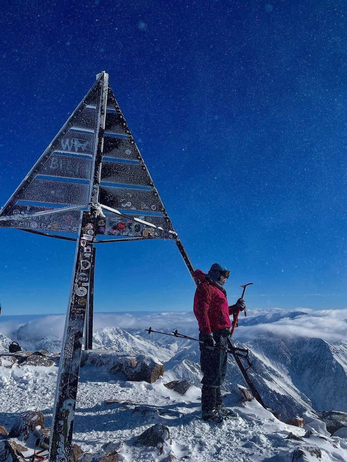 Hiking in Morocco through the Atlas Mountains with mountain villages and scenic trails