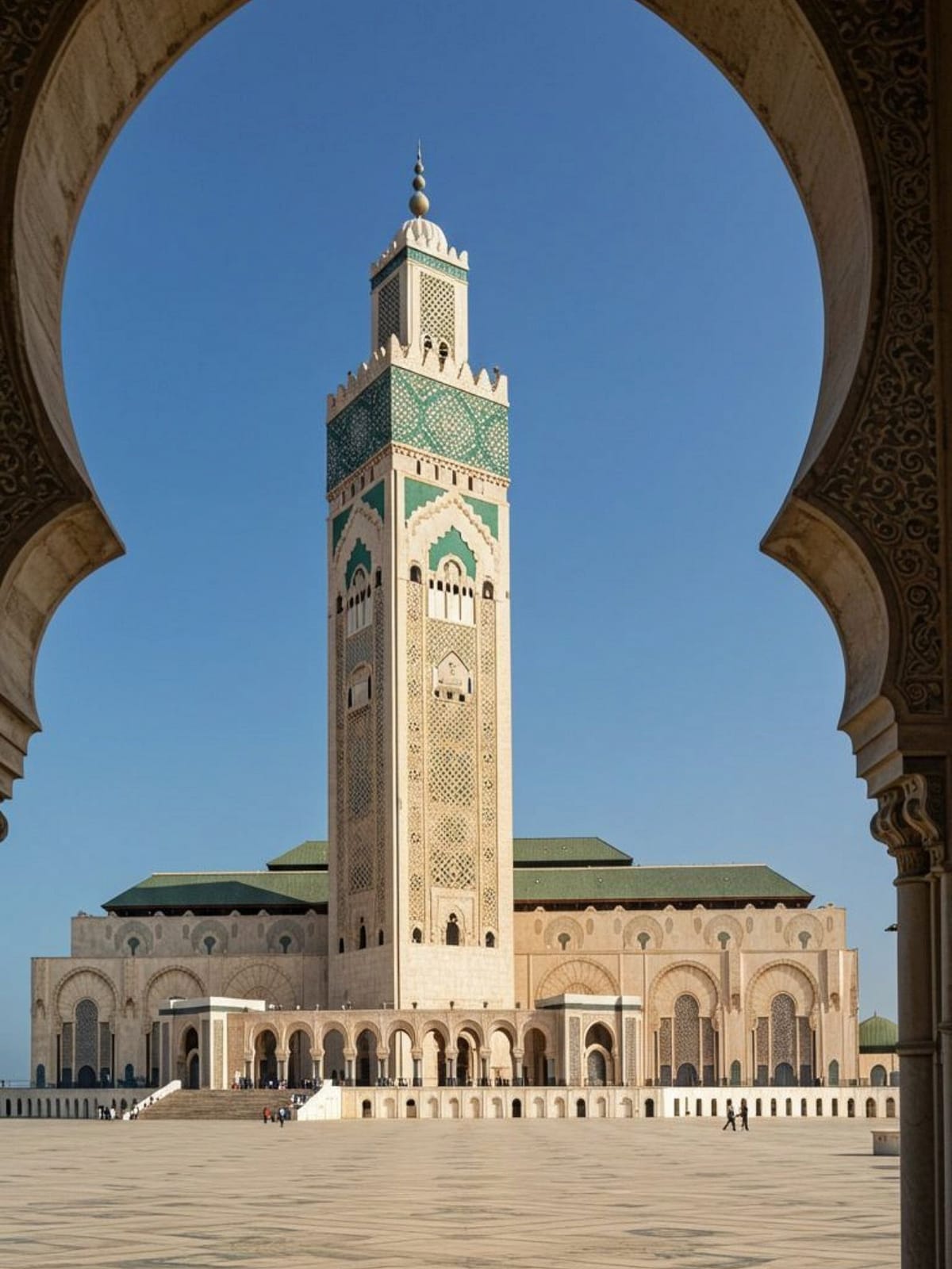 2 Weeks in Morocco – Hassan II Mosque in Casablanca, Morocco