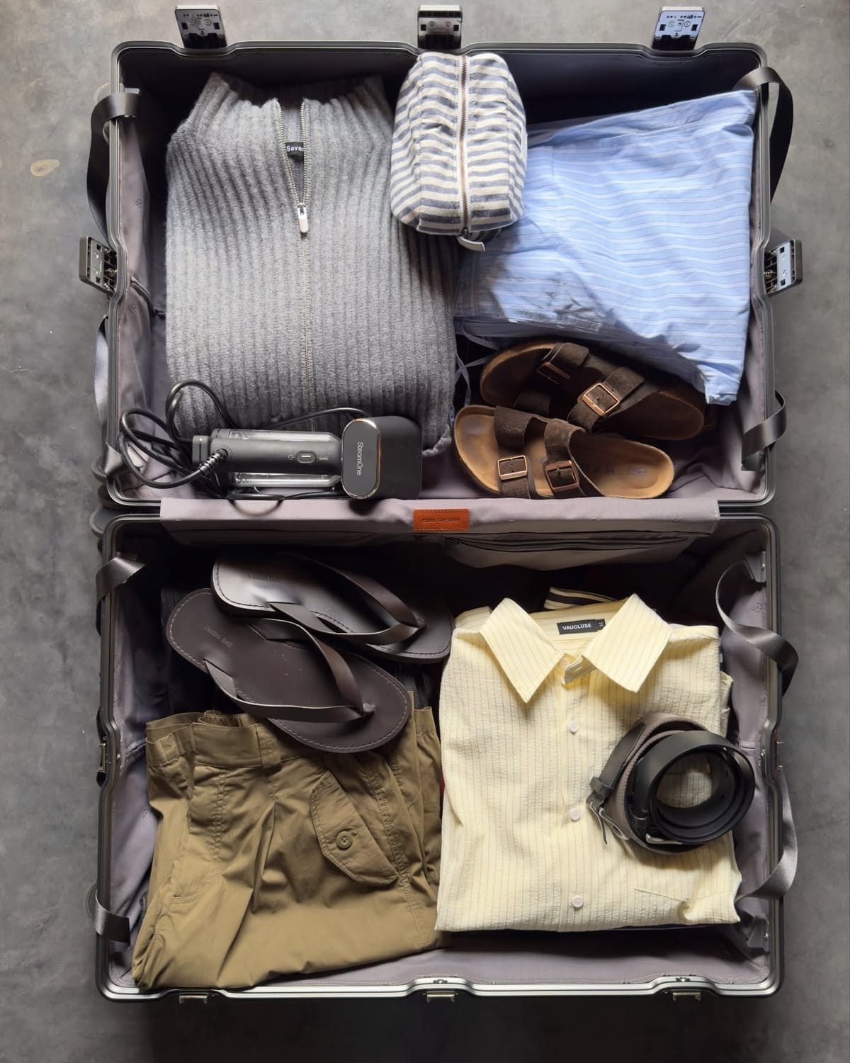 Morocco Packing List with clothes, travel essentials, suitcase and accessories for a Morocco trip