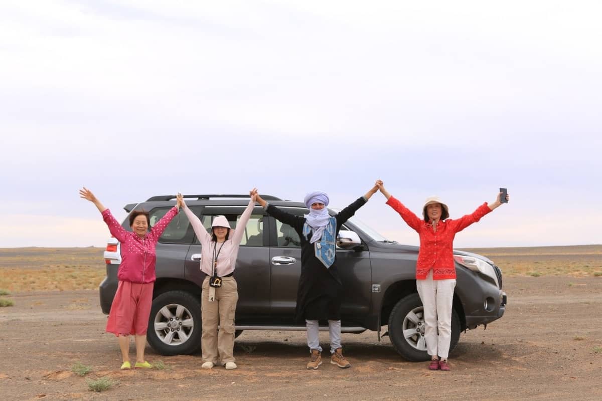 Camel trek and desert excursion in Merzouga during a 2 Week Morocco Itinerary