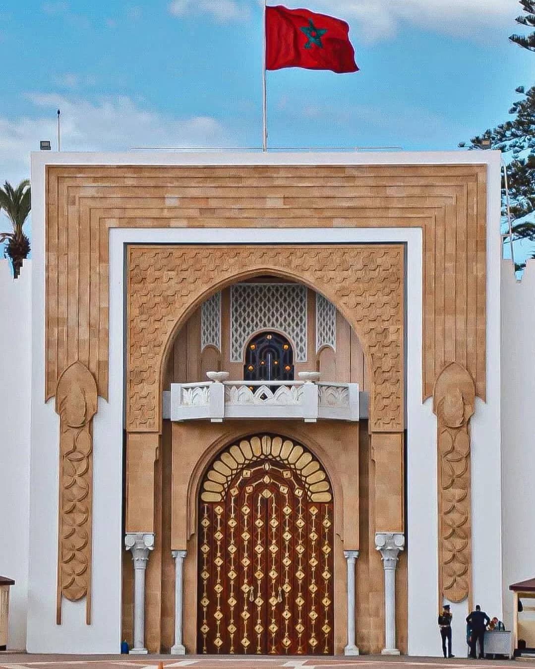 Royal Palace in Tetouan during a day trip from Tangier